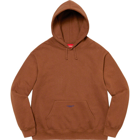 Sudadera Con Capucha Supreme Micro Logo Marrones | Supreme 120RW